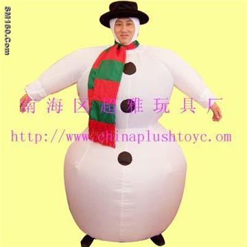 Inflatable Mascot Costume----cartoon Snowman