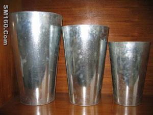 gift tin bucket and flower pot