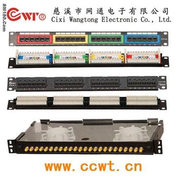 Cat5e patch panel, distribution frame, patchpanels, fiber patch panel