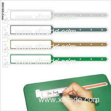 Writable compound One-off  wristband(wb005-4)