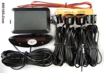  small crescent-shaped LED parking sensor