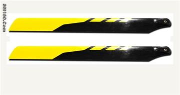 325mm Fiber Glass Blades for T-rex 450 helicopter