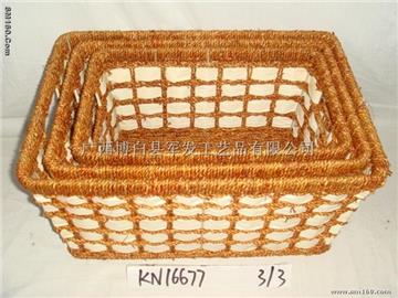 palm&seagrass basket