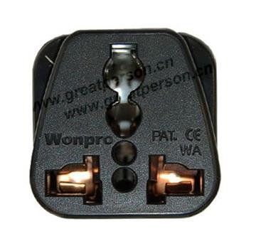 Universal travel adapter series (WA series in black)