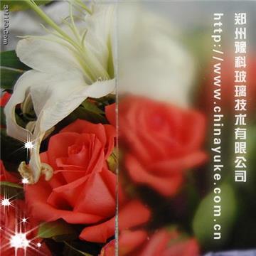 Glass Frosting Powder with Low-reflection Effect