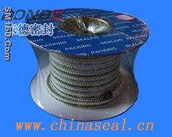 Carbon fiber packing with aramid corners