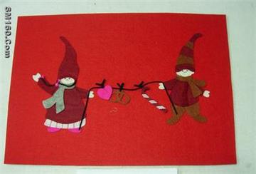 felt placemat