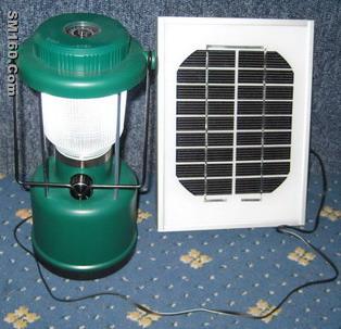 solar camping lantern