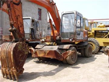Hitachi EX100WD  wheel Excavator