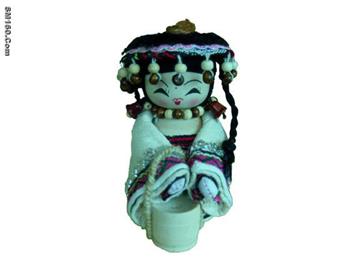 china dolls of handicraft ,chinese ethnnic dolls of  art