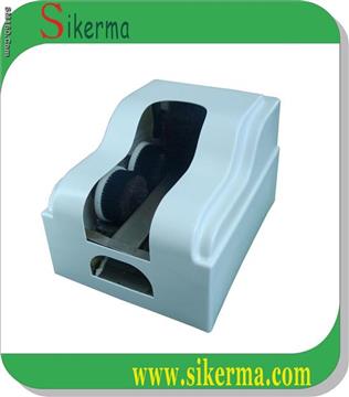 shoe polish machine with advertising systerm