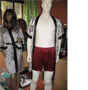 silk robes and kimono robes