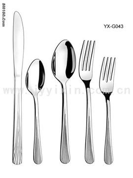 Stainless Steel Cutlery,Flatware,Tableware,Plastic Handle Cutlery