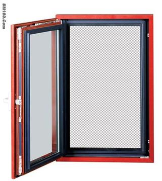 Wood-aluminium Compositive window