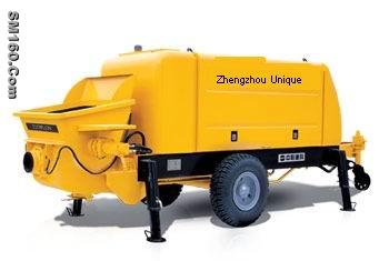 Trailer-mounted Concrete Pump