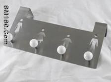 Stainless steel over door hook 