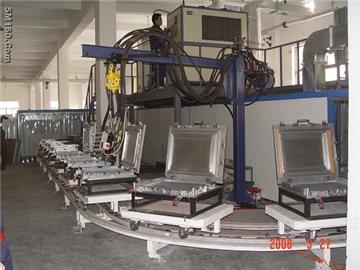 Groud-guide-rail Door Foaming Line(24 workstations)