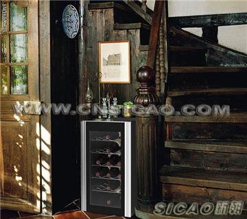 SICAO touch-panel series wine cooler, wine fridge, wine cellar