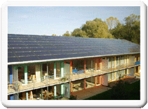Household solar power system