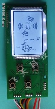 temperature sensor LCD display