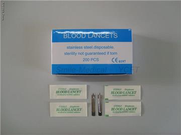 Disposable Stainless Blood Lancet 