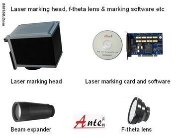 Laser Parts/OEM Diode Side Pumped Laser Marking Machine