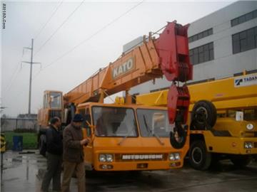 25-160 ton kato used crane, used truck crane,used mobile crane