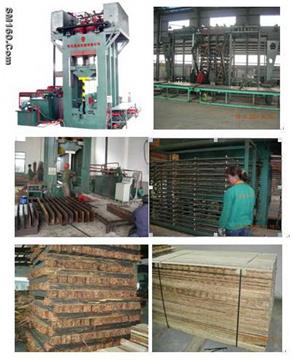 Strand weave Bamboo wood press Machinery production line