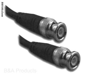BNC plug to BNC cable