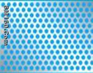 Perforated metal screen