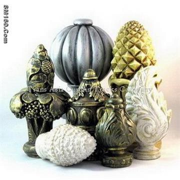 Resin finials C