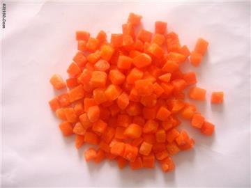 frozen carrot slice/diced