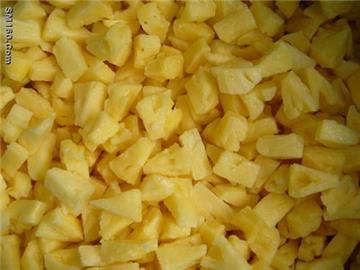 frozen pineapple diced
