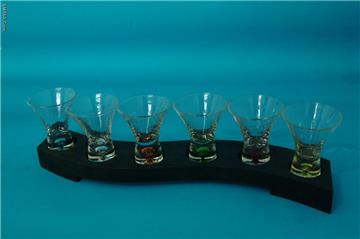 glass wine set 