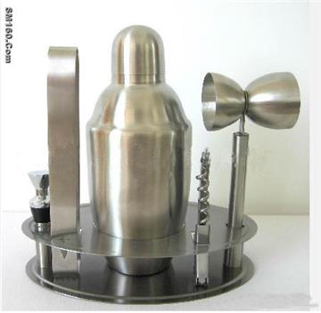 stainless steel barware