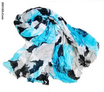 Fashion chiffon scarf 090608 (fashionscarfsmelody@126.com)