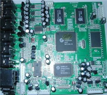 PCB assembly used in DVD