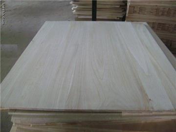 paulownia edge glued panel