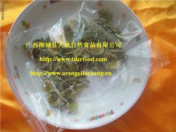 Dehydrated lettuce slices