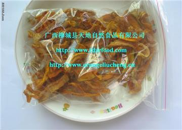 Dehydrated pumpkin slices