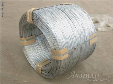Hot-dipped zinc plated wire 