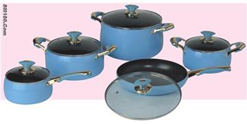 10pcs aluminum cookware set