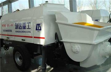 trailer concrete pump