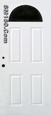 half moon pre-cut-out door