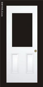 pre-cut-out 3 panel door  