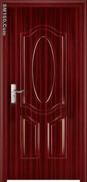 steel edge pvc coated steel door