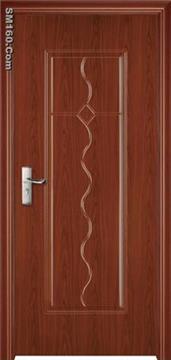 pvc coating door with steel edge