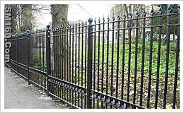 Steel Rail Fence