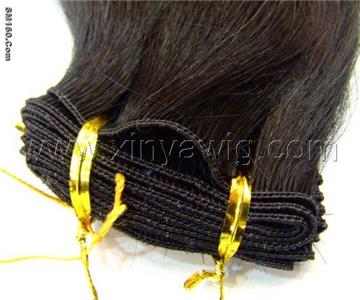 handtied weft hair