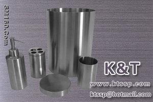 Stainless steel bath room sets